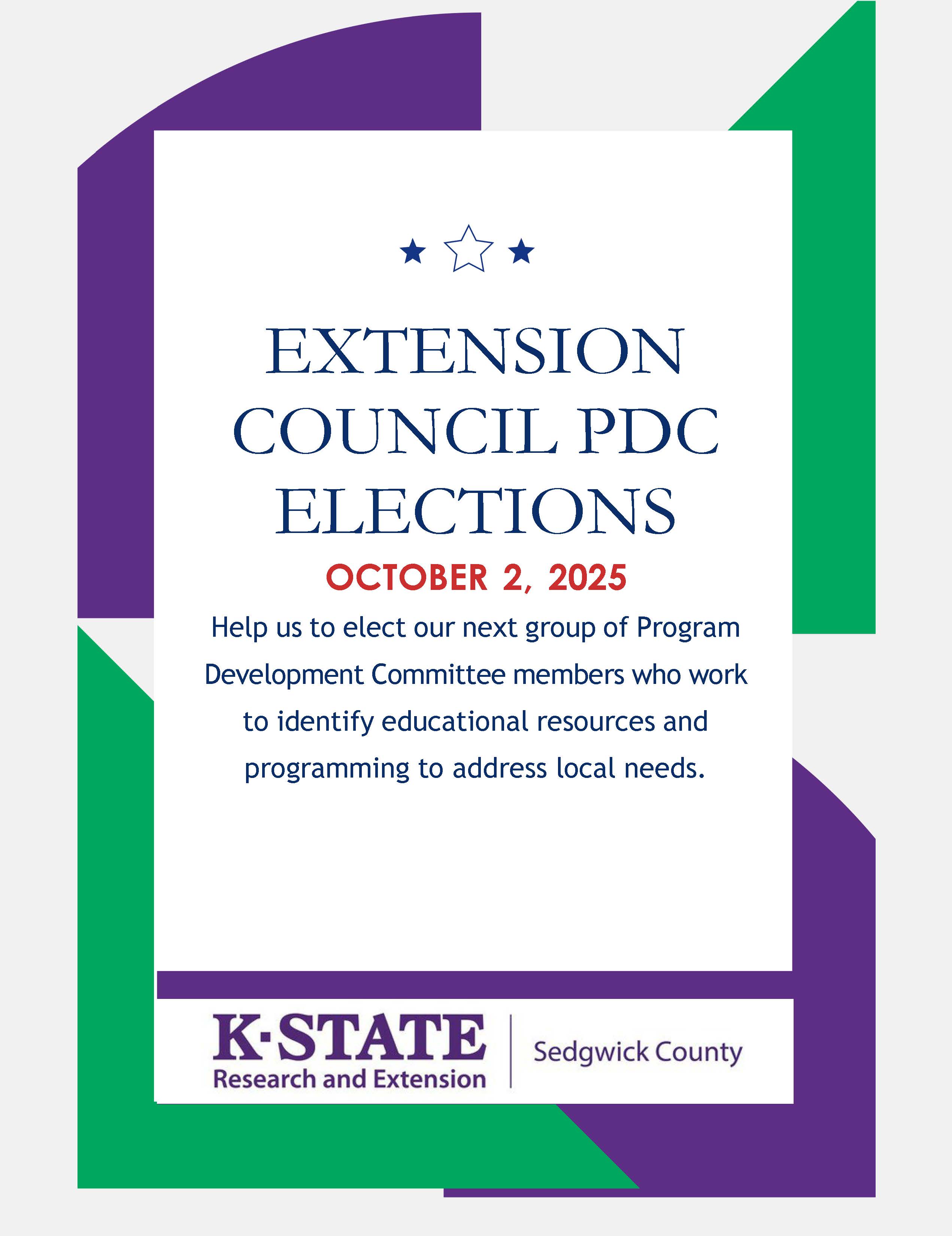 This image shows the cover of the 2025 voting guide.