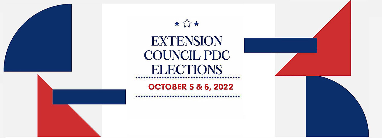 K-State Research and Extension — Sedgwick County elections will be October 5 and 6, 2022.