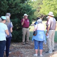 Master Gardeners shared knowledge about trees at a community event held at Pair Center in Haysville.
